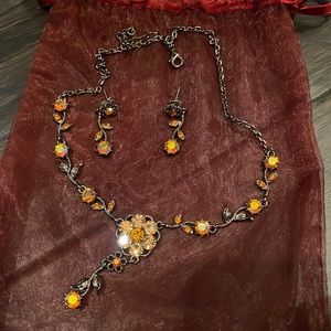 Necklace and Earring Set.
